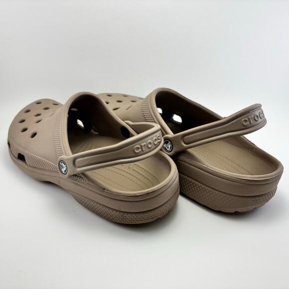 CROCS Classic Brown Clogs Size M10 W12 - Picture 11 of 12